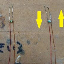 【鉄道模型制御基板シリーズ】1608チップLEDポリウレタン線ハンダ付け