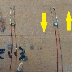 【鉄道模型制御基板シリーズ】1608チップLEDポリウレタン線ハンダ付け