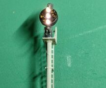 【鉄道模型３D信号機シリーズ】 Nゲージ用中継信号機（品番：N200T）を組み立てる